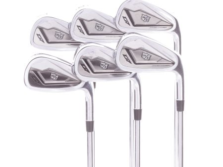 Wilson D7 FORGED Steel Men s Right Hand Irons 5-PW Regular - KBS $ TAPER LITE 95 Hot on Sale