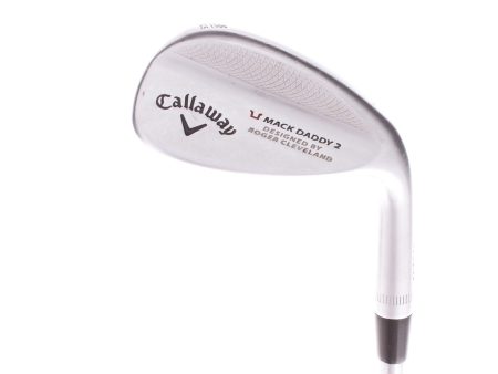 Callaway Mackdaddy 2 Chrome S Grind Steel Men s Right Hand Lob Wedge 58 Degree 10 Bounce Stiff - Project X 6.0 Online Sale