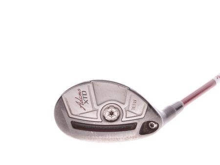 Adams Golf XTD Graphite Men s Left Hand 3 Hybrid 18 Degree Matrix Red Tie - Stiff For Sale