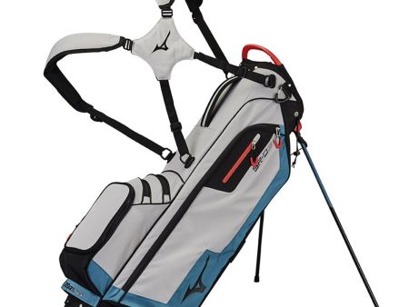 Mizuno BR-D3 Golf Stand Bag - Grey Blue Sale