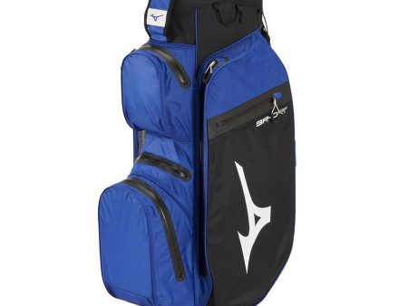 Mizuno BR-DRI Waterproof Cart Bag - Staff Blue White Fashion