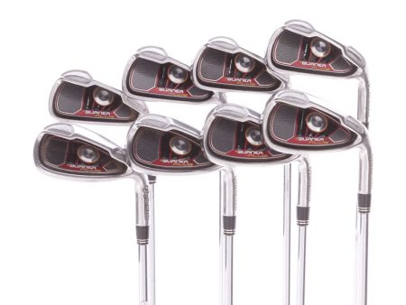 TaylorMade Burner Plus Steel Men s Right Hand Irons 4-SW Regular - Burner 85 Supply