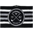 Callaway Cart Towel - Black White Charcoal Online