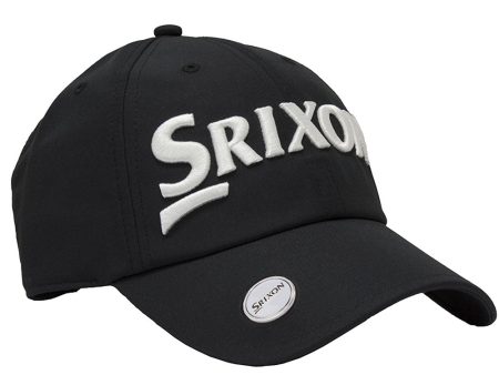 Srixon Ball Marker Cap - Black White Cheap