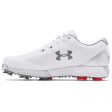 Under Armour HOVR Drive E Spiked Waterproof Shoe - White Discount