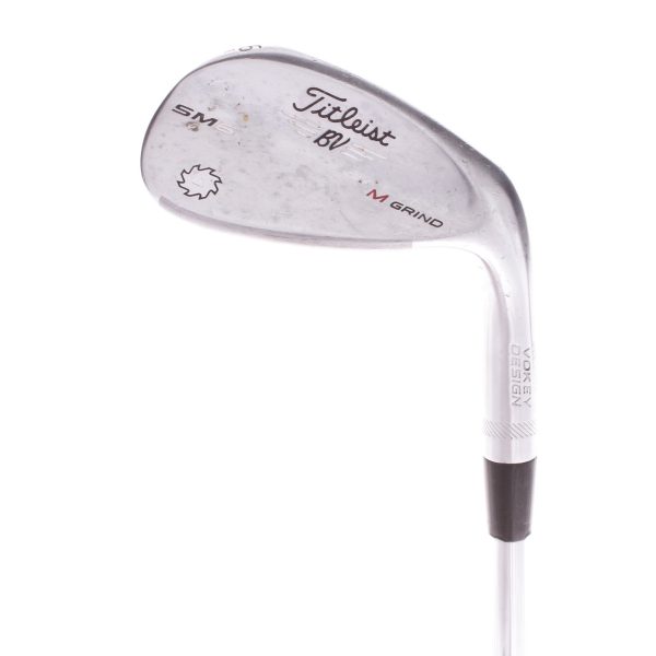 Titleist SM6 Steel Men s Right Hand Sand Wedge 56 Degree 8 Bounce M Grind Wedge Flex - Titleist Vokey Design BV Fashion