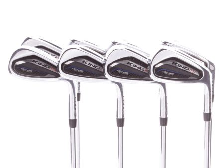 Cobra F9 One Length Steel Men s Right Hand Iron 3-GW Regular - KBS Tour Online now