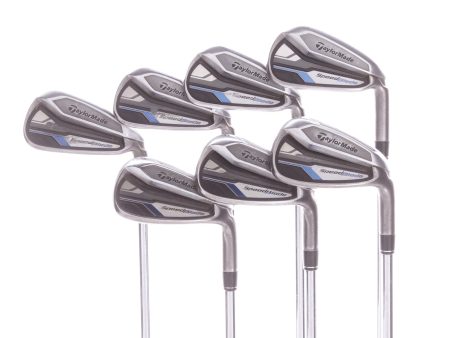 TaylorMade SPEEDBLADE Steel Men s Right Hand Irons 4-PW Regular - SpeedBlade 85g Online Sale