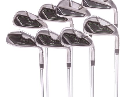 TaylorMade RBZ Steel Men s Right Hand Irons 4-SW Stiff - Reax 90 on Sale