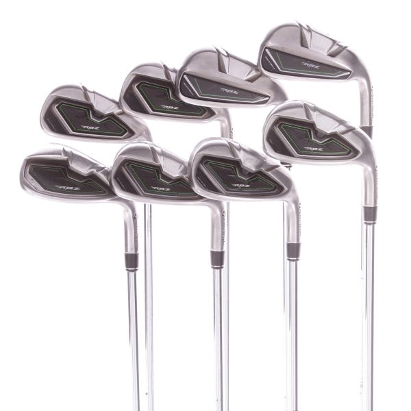 TaylorMade RBZ Steel Men s Right Hand Irons 4-SW Stiff - Reax 90 on Sale