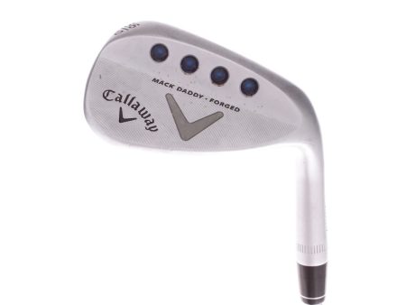 Callaway Mack Daddy Forged Satin Chrome Steel Men s Right Hand Sand Wedge 56 Degree 10 Bounce Stiff - Dynamic Gold Tour Issue Fashion