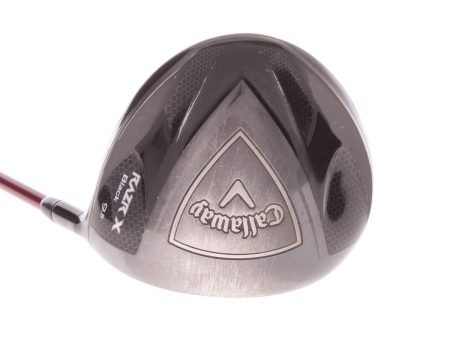 Callaway RAZR X Black Graphite Men s Right Hand Driver 9.5 Degree Regular - Fujikura Motore 60 For Cheap