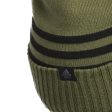 adidas Font Pom Beanie - Focus Olive Discount