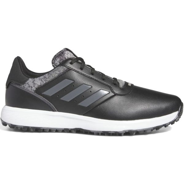 adidas S2G Spikeless Waterproof Leather 23 Shoes - Core Black Greyfive Silver Peb Discount