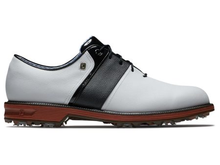 FootJoy Premiere Series Packard Spiked Shoe - White Black Red For Discount