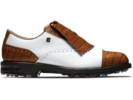 FootJoy Premiere Series Ltd Edition Tarlow Spiked Shoes - White Brown Brown Supply