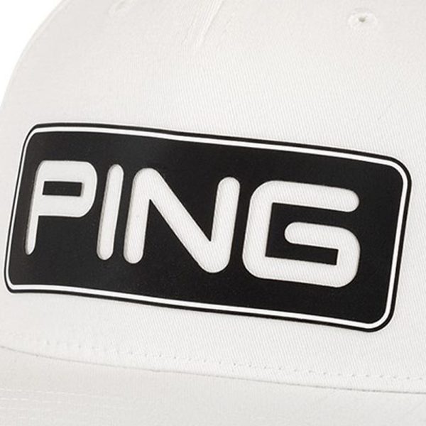 Ping Tour Classic Cap - White Black Discount