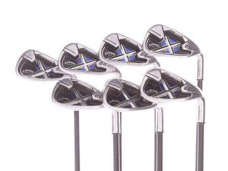 Callaway x22 Graphite Men s Right Hand Irons 5-SW Regular - Callaway X Hot on Sale