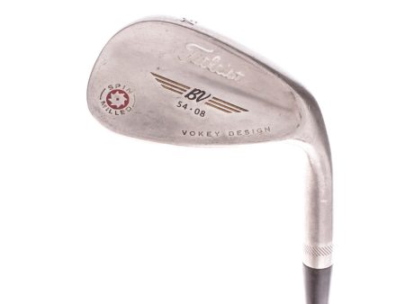 Titleist Vokey 54-08 Brushed Steel Steel Men s Right Hand Gap Wedge 54 Degree 8 Bounce Wedge - BV Vokey Discount