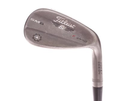 Titleist SM6 Steel Men s Right Hand Gap Wedge 50 Degree 8 Bounce F Grind Wedge Flex - Titleist Vokey Design BV Supply