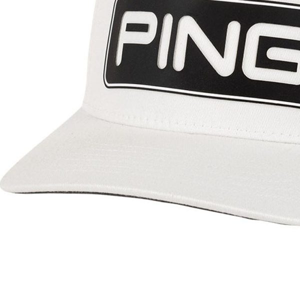 Ping Tour Classic Cap - White Black Discount