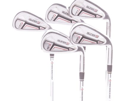 Adams Golf idea Super S Steel Men s Right Hand Irons 5-9 Regular - KBS Tour 90 Sale