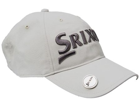 Srixon Ball Marker Cap - Grey Grey Discount