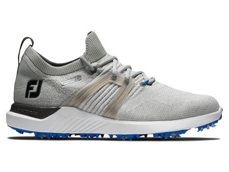 FootJoy Hyperflex Spiked Shoes - Grey White Blue Fashion