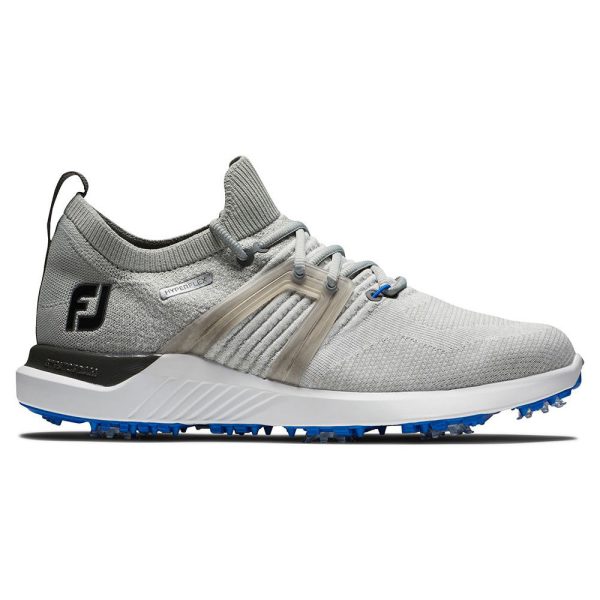 FootJoy Hyperflex Spiked Shoes - Grey White Blue Fashion