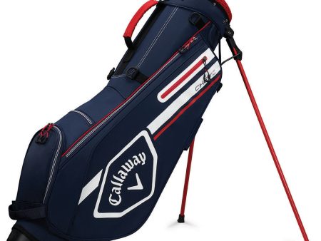 Callaway Chev C Stand Bag - Navy Red Sale