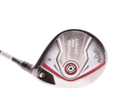 Callaway Great Big Bertha Graphite Men s Right Hand Fairway 3 Wood 15 Degree Regular - Bassara 42 on Sale