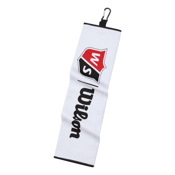 Wilson Tri-Fold Towel - White For Cheap