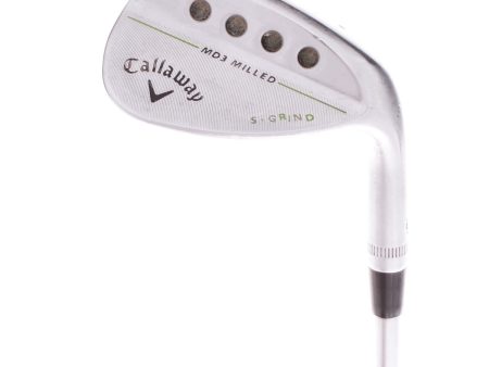 Callaway MD3 Milled Chrome S Grind Steel Men s Right Hand Gap Wedge 54 Degree 10 Bounce Stiff - KBS Tour C Taper 120 Cheap