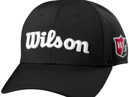 Wilson Performance Mesh Cap - Black Online Hot Sale